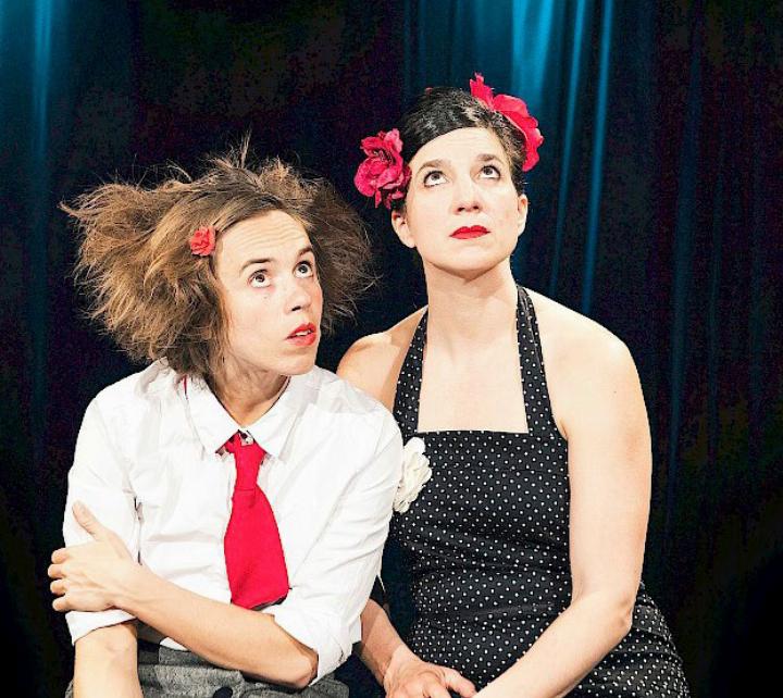 Das Duo Luna-tic kommt nach Wohlenschwil. Foto: zVg