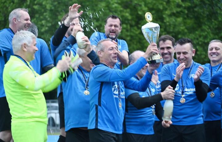 Die 50 -Senioren von Fislisbach konnten ihren Titel vom letzten Jahr verteidigen und wurden Cupsieger. Foto: sl