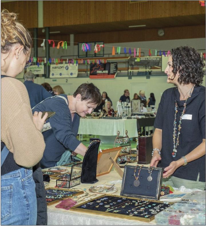 Das Angebot am Kunst- und Talentmarkt war auch beim der ersten Auflage, fand am 21. Oktober 2023 statt, sehr vielfältig. Foto: zVg