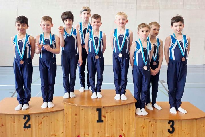 Die Kunstturner des TSV Rohrdorf sind parat für die Saison. Foto: zVg