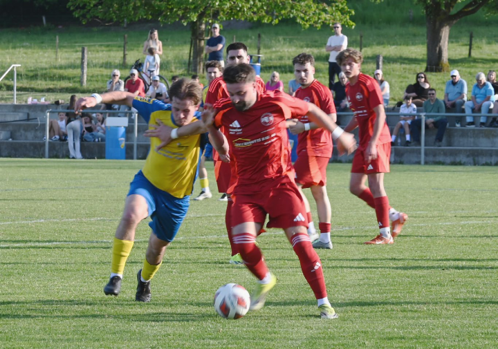 Vor allem in der ersten Halbzeit wirkte es, als ob in jeder Situation mehr Bremgarten-Spieler parat stünden. Foto: sl