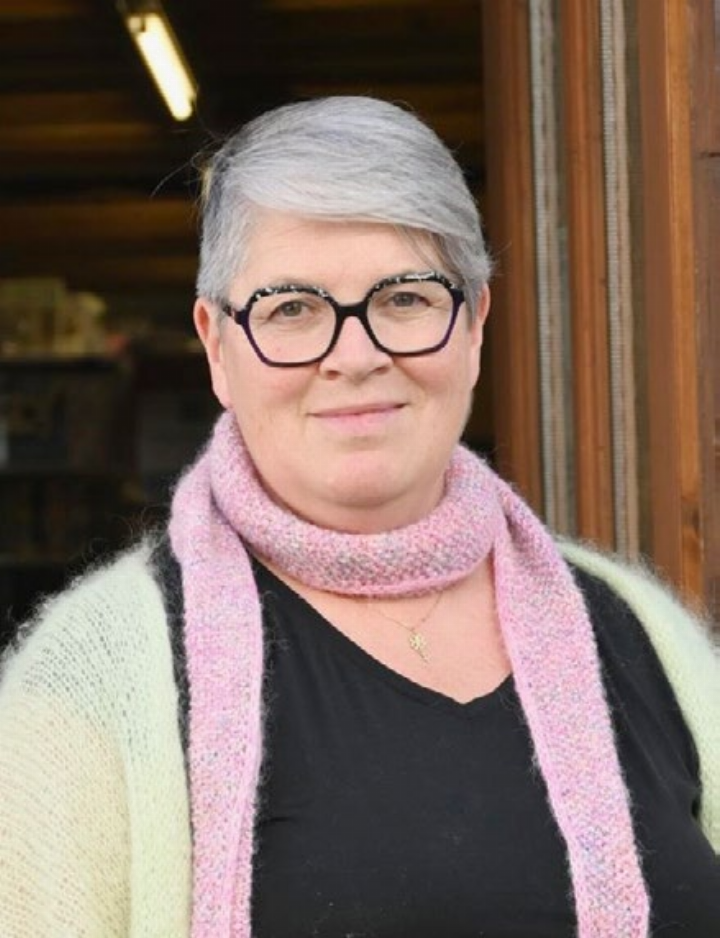 Brigitte Strebel betreibt das «Fadenspiel» in Mellingen. Foto: zVg
