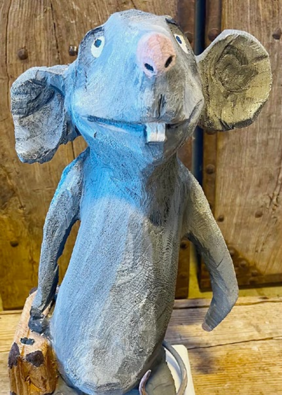 Die Maus Maurice, eine Skulptur von Guido Hufschmid. Die Maus Maurice, eine Skulptur von Guido Hufschmid.