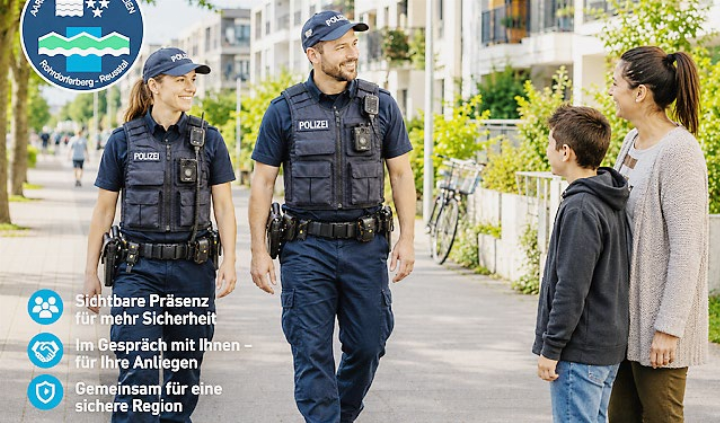 Die Repolbeamtinnen und -beamten sind ab Montag auch zu Fuss unterwegs. Die Repolbeamtinnen und -beamten sind ab Montag auch zu Fuss unterwegs.