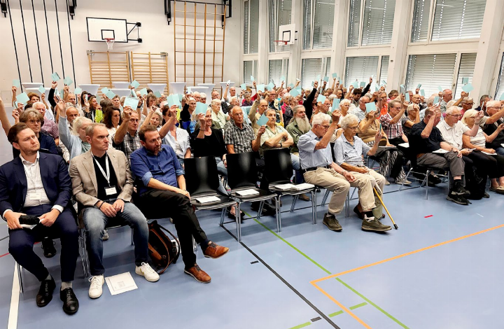 108 Stimmberechtigte nahmen an der 143. Generalversammlung in Künten teil. Fotos: zVg