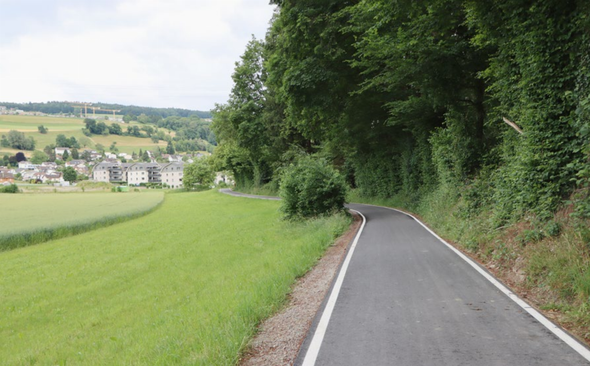 Radweg: Der Kanton hat kein Einsehen - Das Bild wird blockiert. – Möglicherweise durch einen aktiven Adblocker.