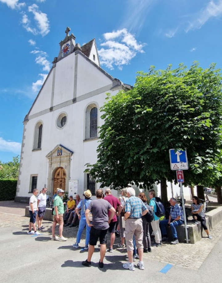Birmenstorfer Gruppe zu Besuch in Mellingen. Foto: Patrick Zehnder, zVg