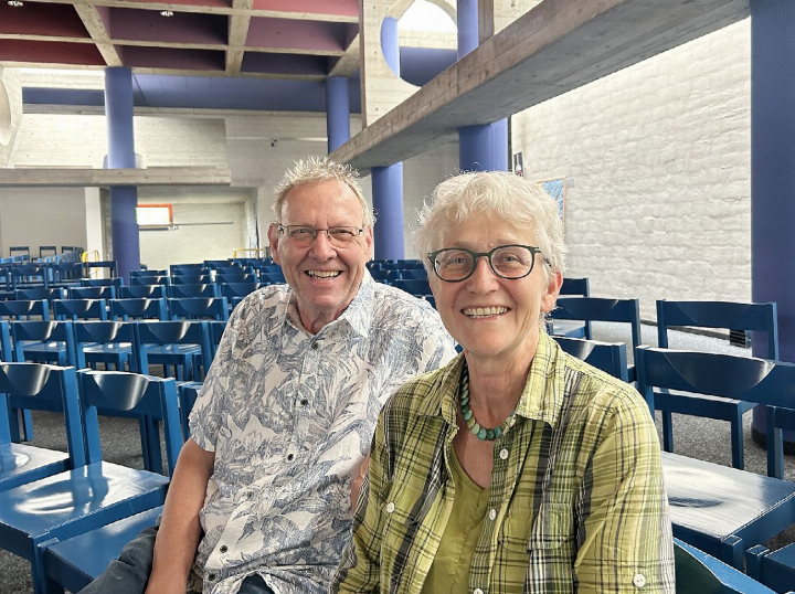 Josef Bürge und Vroni Peterhans erzählen, wie sich der Pastoralraum seit seiner Gründung entwickelt hat. Foto: hhs Josef Bürge und Vroni Peterhans erzählen, wie sich der Pastoralraum seit seiner Gründung entwickelt hat. Foto: hhs