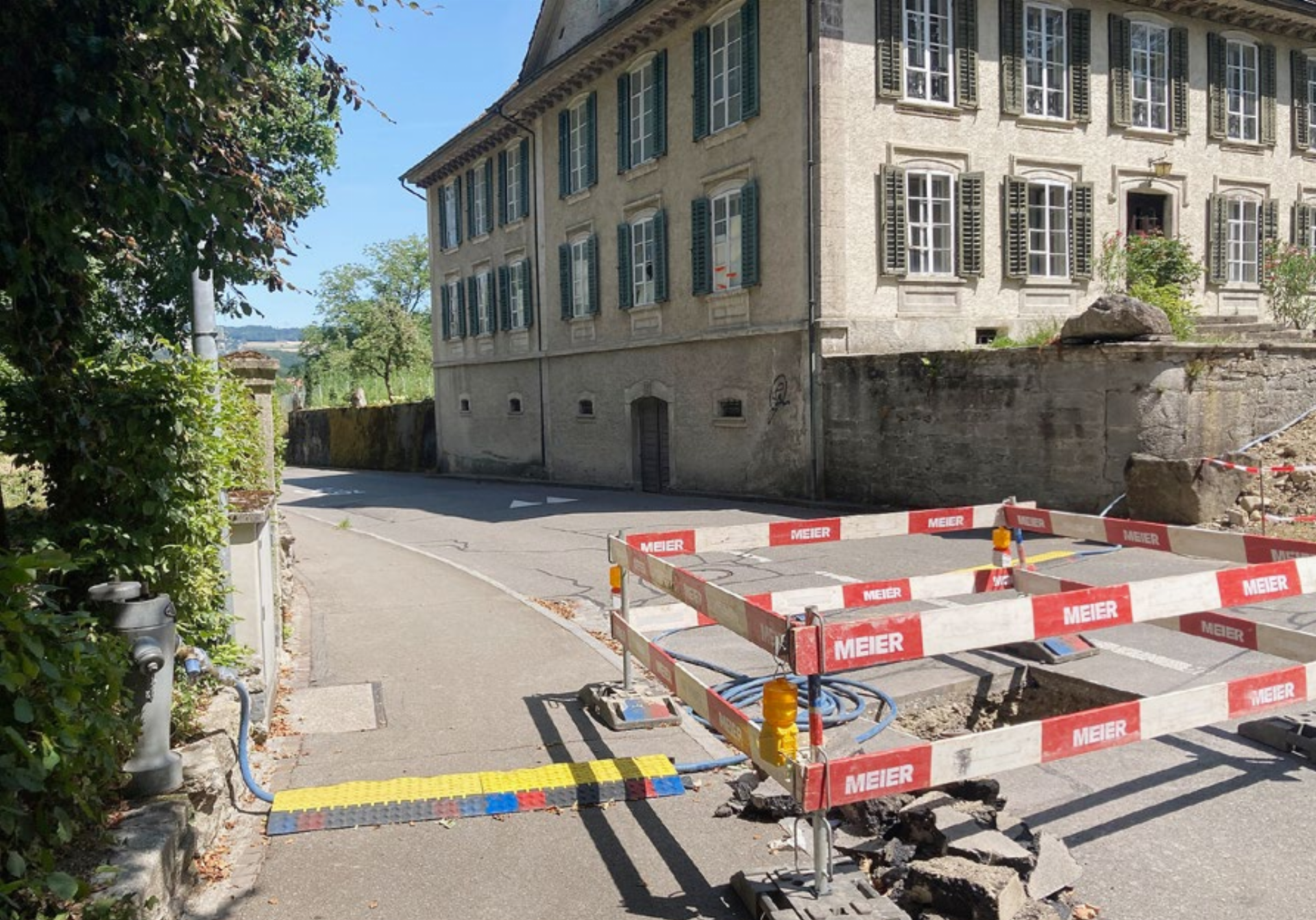 Die alten Gussrohre wurden ersetzt - Das Bild wird blockiert. – Möglicherweise durch einen aktiven Adblocker.