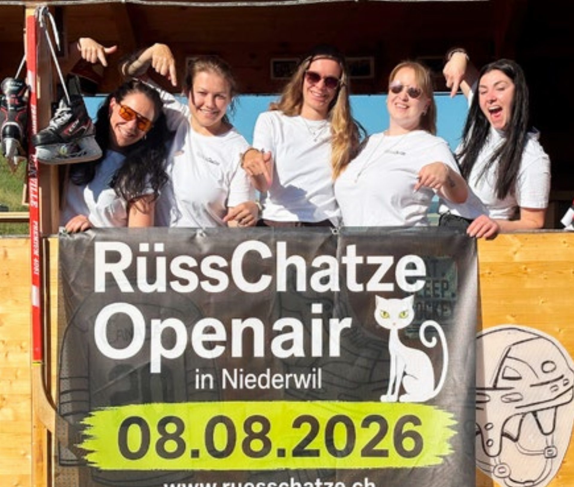 Niederwil - Die Rüsschatze laden zum Open Air - Das Bild wird blockiert. – Möglicherweise durch einen aktiven Adblocker.