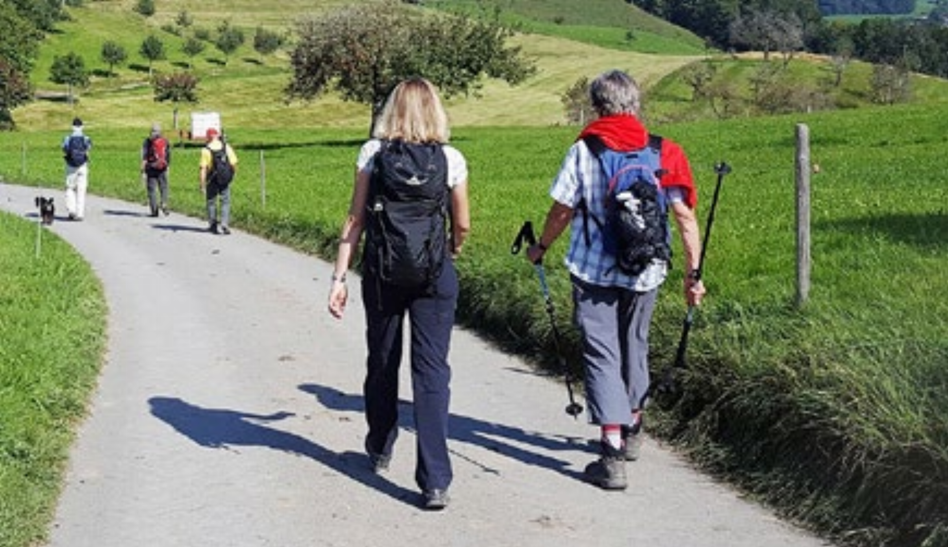 Mägenwil - Seniorengruppe wandert Richtung Maienfeld - Das Bild wird blockiert. – Möglicherweise durch einen aktiven Adblocker.