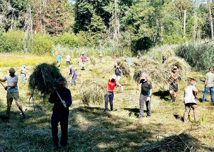 Traditioneller Einsatz bei grosser Trockenheit. Foto: Heidi Reitmair, zVg