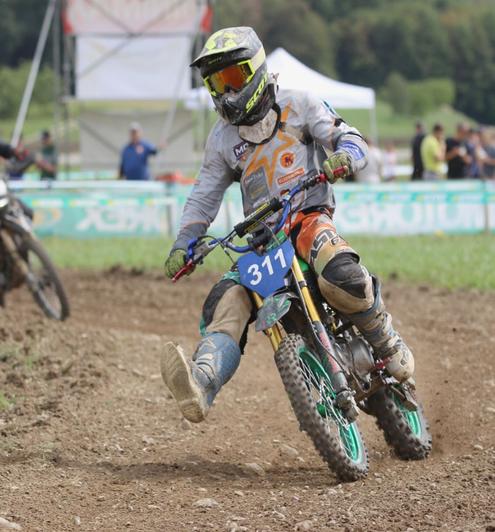 Rookie Sam Mettler konnte nach einigen zweiten Plätzen in Koppigen den ersten Tagessieg feiern. Foto: zVg