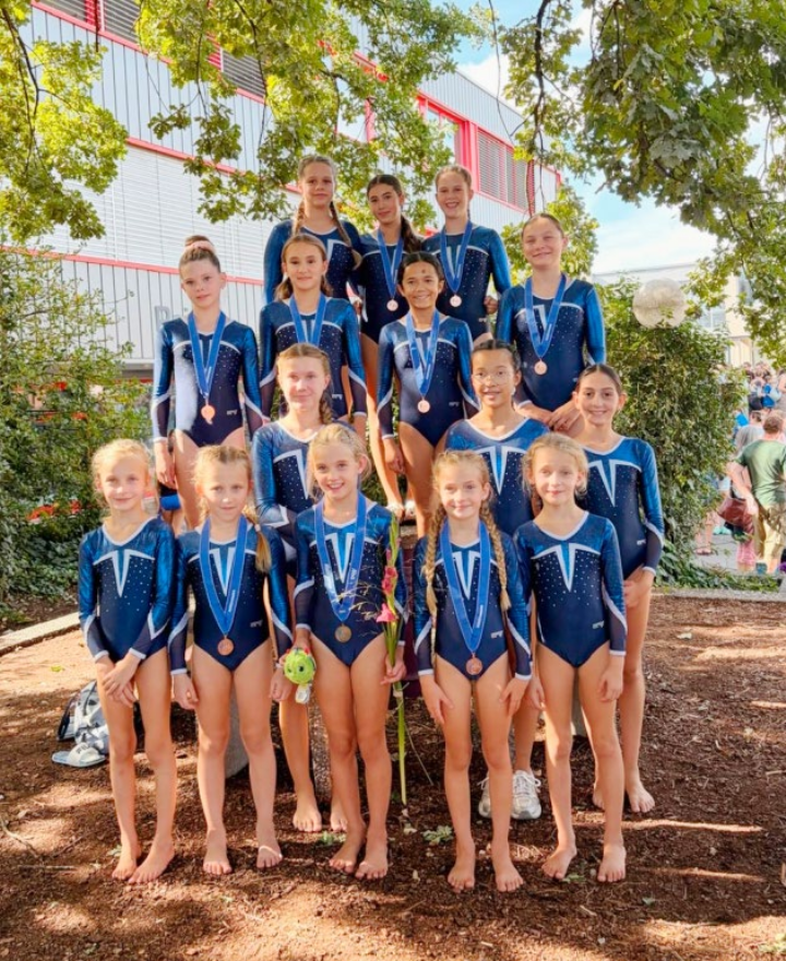 Die Turnerinnen des TSV Rohrdorf zeigten am Mini Argovia Cup in Kleindöttingen starke Leistungen. Foto: zVg
