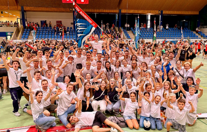 Verdiente Freude: Rohrdorf räumte an der SM so richtig ab. Foto: zVg