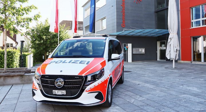 Ein Einsatzfahrzeug der Regionalpolizei Rohrdorferberg-Reusstal. Foto: dg Ein Einsatzfahrzeug der Regionalpolizei Rohrdorferberg-Reusstal. Foto: dg