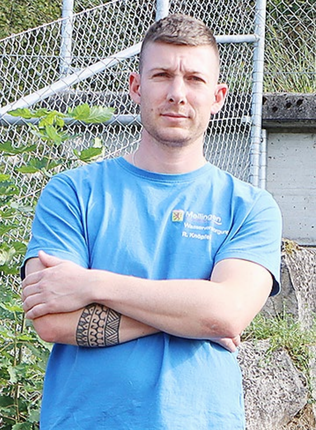 Brunnenmeister Roger Knöpfel. Brunnenmeister Roger Knöpfel.