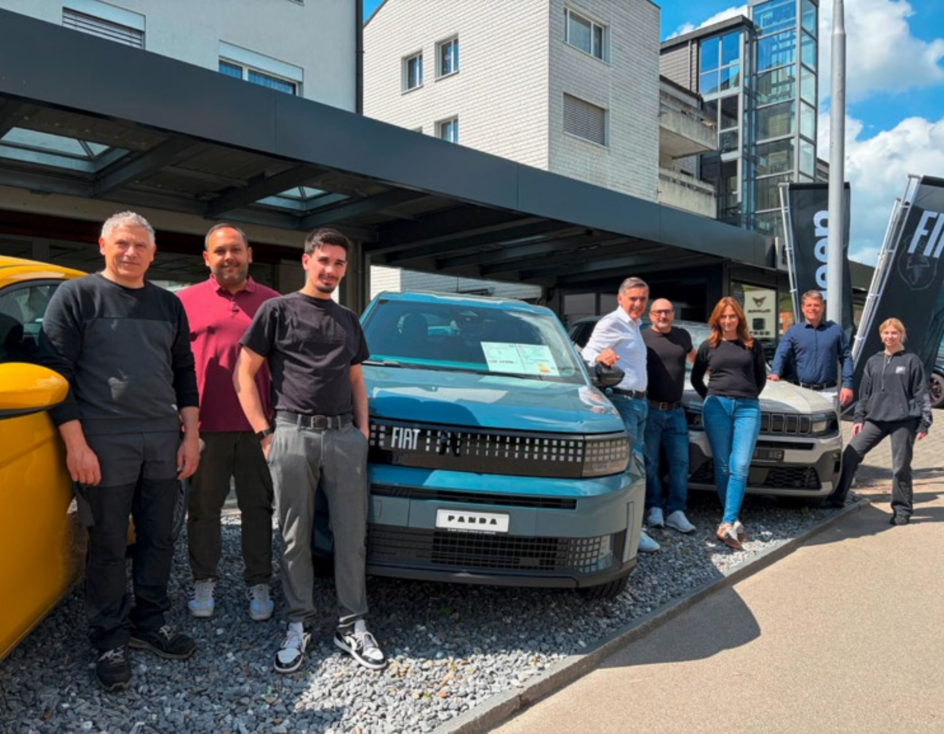 NEUE CENTRUM GARAGE AG in Würenlos ist die neue Markenvertretung für JEEP, FIAT und Abarth in der Region - Das Bild wird blockiert. – Möglicherweise durch einen aktiven Adblocker.