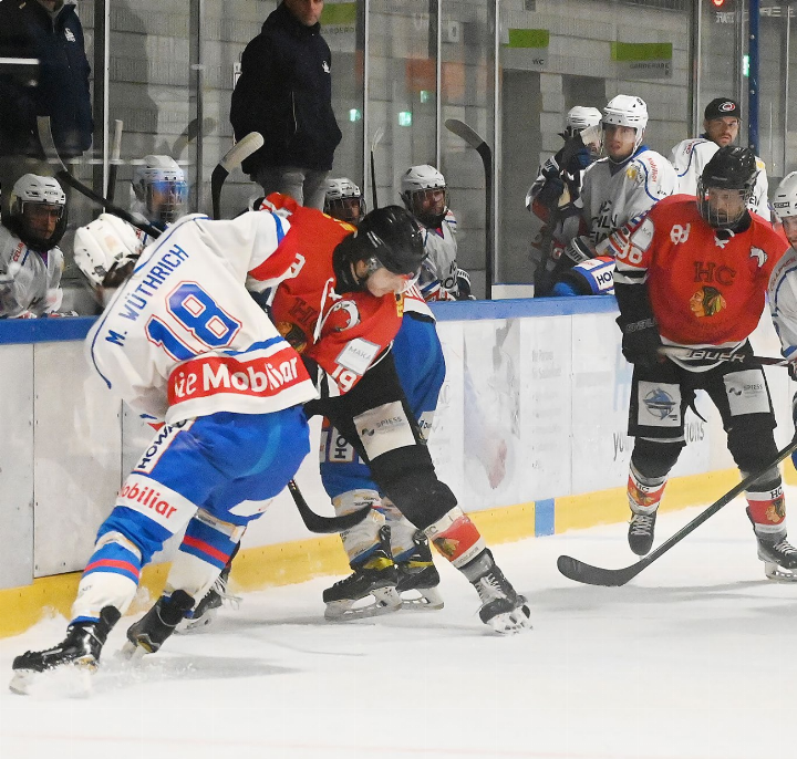 Das Reusstal-Derby war ein Spiel, das keinen Preis für Schönheit gewann. Aber gerade weil es so umkämpft war, blieb es für das Publikum bis zuletzt spannend. Foto: sl